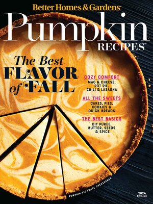 cover image of Better Homes & Gardens Pumpkin Recipes